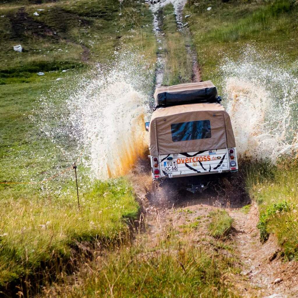 4x4-Offroad Geländewagenreise durch die Westalpen Europas